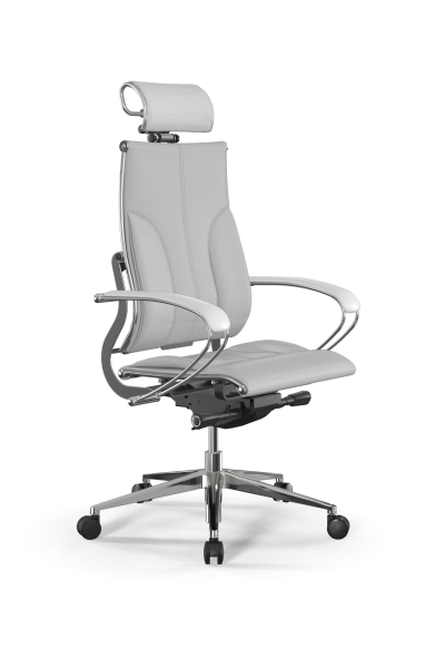 Кресло для руководителя Метта Y 2DM B2-10K - Infinity /Kc06/Nc06/K2cL/H2cL-3D(M26.B32.G25.W03) (Белый)