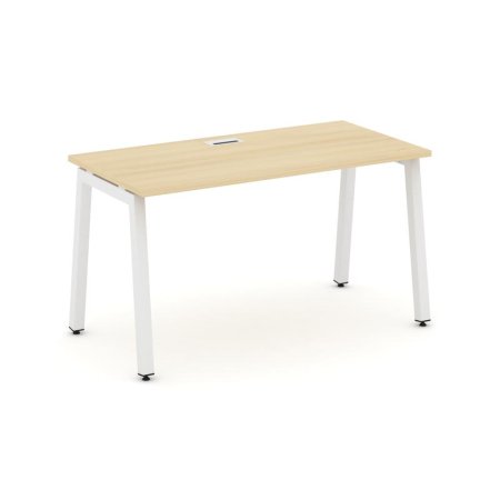 Стол письменный SN-5A.SP-021 (980х800х750) (Акация Лорка/Металл Белый)