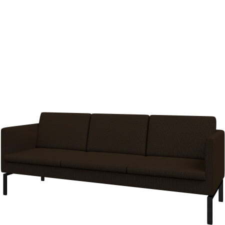 Диван для офиса 3-х местный Олли (Диван 3-местный romeo_04)