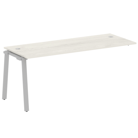 Проходной наборный элемент рабочей станции Metal System Style БА.ПРС-СП-1.5 1800x720x750 (Дуб Наварра/Серый металл)