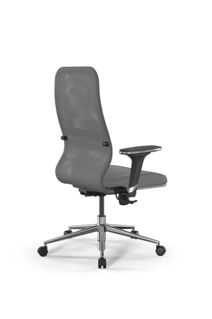 Кресло для руководителя Метта SynchroSit 8 B2-25D - X2+Extra /Uhp42/Wm12/D32P/H3mL-2D(M20.B23.G18.W0 (Серый)