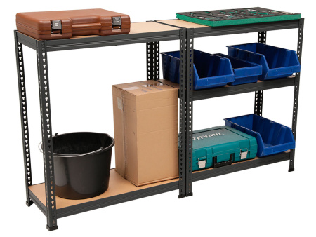 Стеллаж SBL 180KD/75x35/5 (Черный)