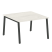 Стол для переговоров (1 столешница) на А-образном м/к Metal System Style БА.ПРГ-1.2 1200x1235x750 (Дуб наварра/Серый металл)