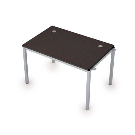 6МБН.188 Линейные бенч-системы, начальный модуль (1200x800x750) (Венге/Алюминий матовый)