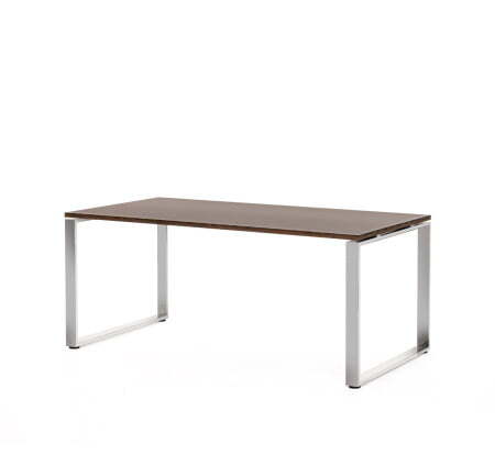EXE Стол для руководителя 180 (Орех/Хром металл)