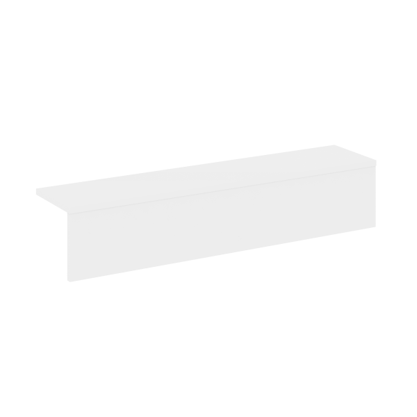 Накладка прямая низкая на 2 модуля О.R-F.MP.V-98 Onix О.R-NP.N-98.2 1500x327x297 (Белый Бриллиант)