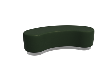 Пуфик PV-7 (Latte Lux 412/Серебро)