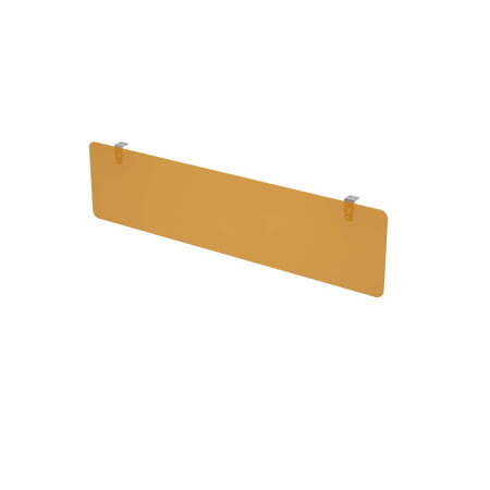 Экран подстольный оргстекло Gloss 9НЭК.010.1 Оранжевый 1200x4x300 (Ivory)
