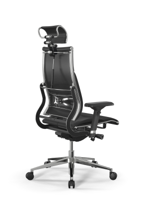 Кресло для руководителя Метта Y 2DM B2-10D - Infinity /Kc06/Nc06/D04P/H2cL-3D(M26.B32.G25.W03) (Черный)