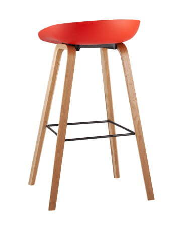 Стул барный LIBRA КРАСНЫЙ (Стул барный Libra красный)