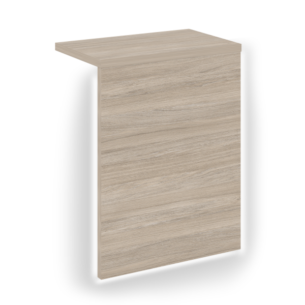 Накладка с подсветкой прямая высокая для О.R-F.MP.V-98 Onix О.R-NP.V-98.1.S 520x327x674 (Дуб Аттик)