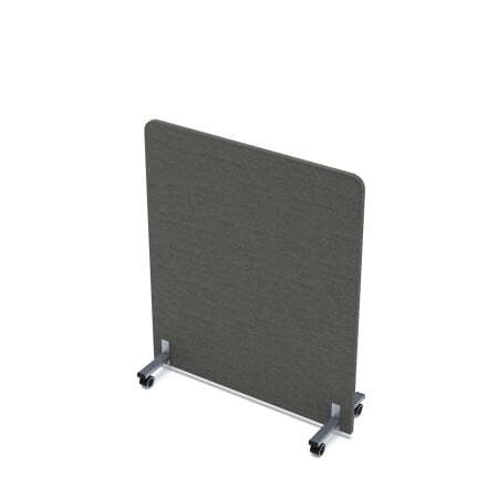 Акустическая мобильная перегородка SOFTOffice 011.МП.1012 1000x377x1200 (Silver)