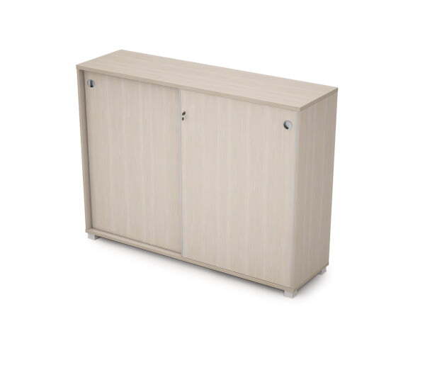 6ШКЗ.019 Шкаф-купе с замком (1637x400x1205) (Шамони светлый)