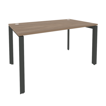 Стол рабочий на П-образном м/к Onix O.MP-SP-3.8 1380x800x750 (Дуб Аризона/Черный металл)