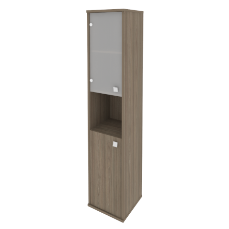 Шкаф высокий узкий, левый Style Л.СУ-1.4Л 412x410x1980 (Вяз Благородный)