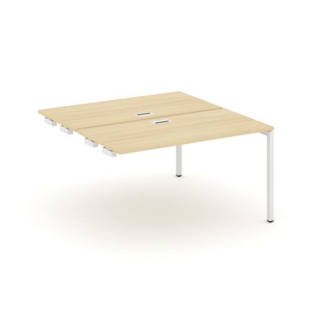 Стол-приставка к опорным элементам SN-4P.DPRS-014 (1580х1432х750) (Акация Лорка/Металл Белый)