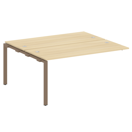 Проходной наборный элемент рабочей станции Metal System Style БП.ПРС-СП-2.4 1600x1475x750 (Акация/Мокко металл)