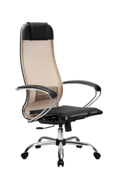 Кресло для руководителя Метта МЕТТА-4(MPRU)/подл.131/осн.003 (Золотой)