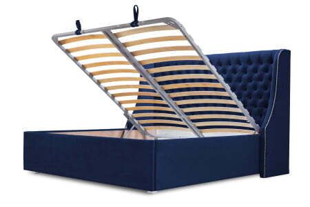 Кровать Pandora (1660x2150x1350) Синий (Синий)