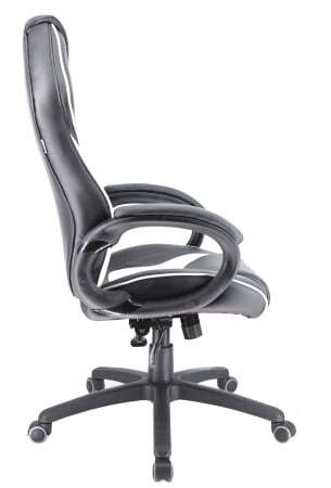 Кресло игровое Wing TM Экокожа Белый (Everprof Wing TM Экокожа Белый)