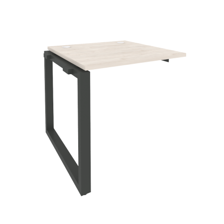 Наборный элемент рабочей станции на О-образном м/к Onix O.MO-1.NRS-0.8 780x800x750 (Денвер Светлый/Черный металл)