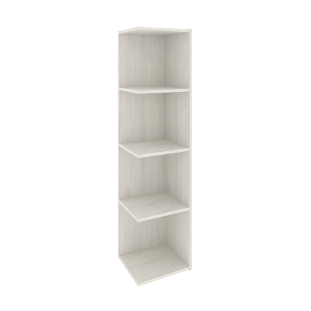 Модуль приставной 4 ячейки Locker Plus LK.PM-4 390x350x1593 (Дуб Наварра)