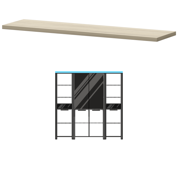 Топ Акцент КТ-76.38 1790x441x38 (Кронберг)