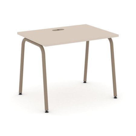 Стол рабочий ES.SP-1-LK (980х730х750) (Капучино/Металл Латте)