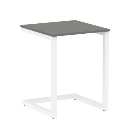 Компьютерный стол VR.SP-2-58 580x600x750 (Металлик/Белый Металл)