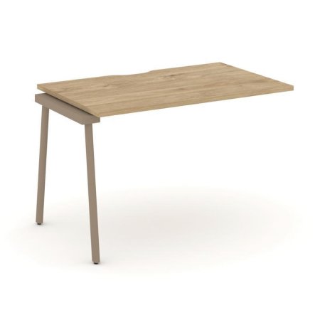 Наборный элемент рабочей станциии ES.1.NRS-2-VP (1180х730х750) (Тиквуд Светлый/Металл Латте)