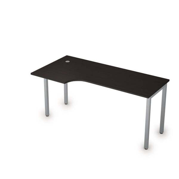 Стол письменный на металлокаркасе лев Стиль 2М.143 1600x800x750 (ВенгеСерый)