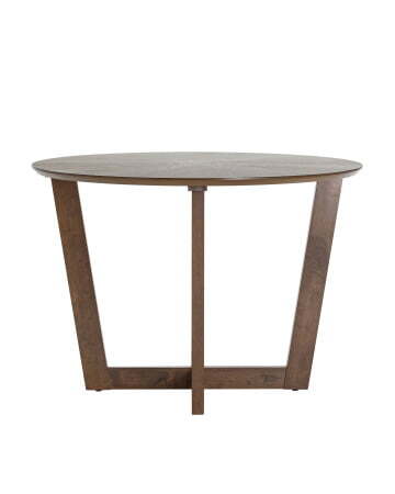 Стол обеденный KAY 110*110 орех (Стол обеденный Kay орех)