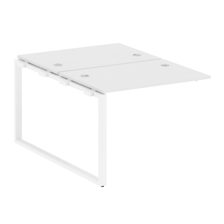 Проходной наборный элемент рабочей станции Metal System Style БО.ПРС-СП-2.1 1000x1475x750 (Белый/Белый металл)