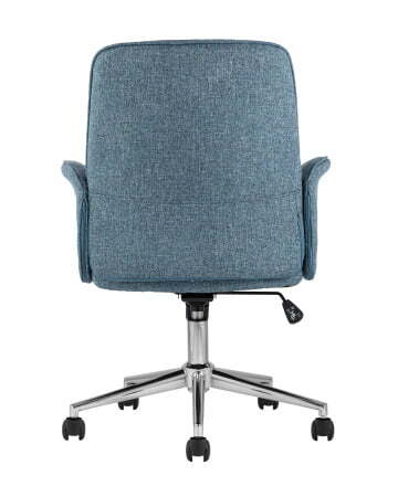 Стул офисный Simona голубой (Офисное кресло Simona голубой)