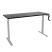Стол c ручным приводом LA-T33-M1 (1600x700x725-1165) (Черный | Серый)