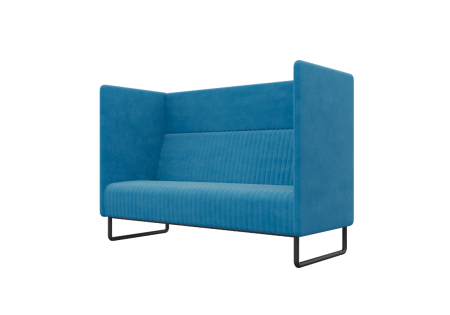 Диван двухместный BROS-2 (Forward 785/Металл Черный)