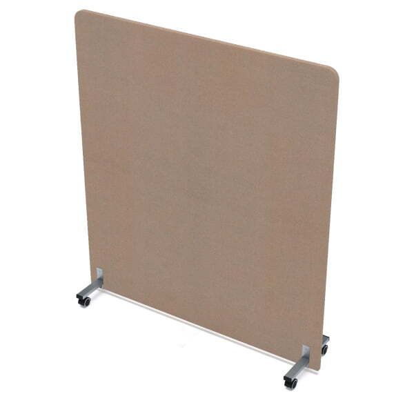 Акустическая мобильная перегородка SOFTOffice 011.МП.1316 1400x377x1600 (latte)