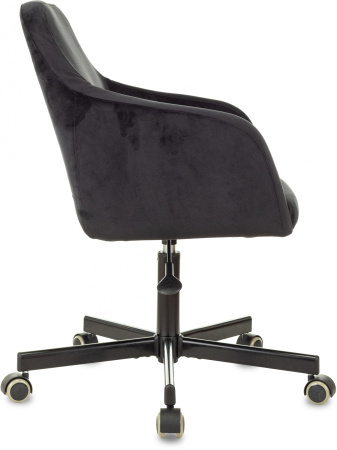 Кресло CH-380M черный Italia Black крестов. металл (Черный)