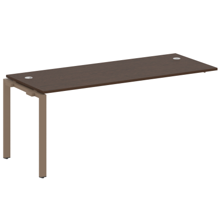 Проходной наборный элемент рабочей станции Metal System Style БП.ПРС-СП-1.5 1800x720x750 (Венге Цаво/Мокко металл)