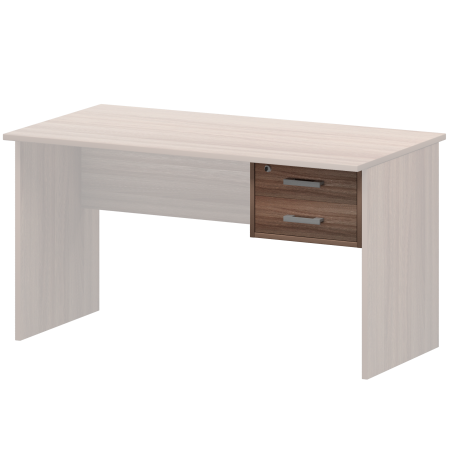 Тумба подвесная Арго АТ-02 430x450x280 (Темный шимо)