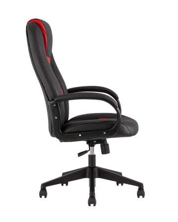 Кресло игровое TopChairs ST-CYBER 8 черный/красный (Геймерское кресло ST-CYBER 8 красный)