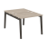 Рабочая станция на деревянных опорах Onix Wood OW.D.RS-2.1.7 980x1475x750 (Тиквуд Светлый/Дуб Темный)