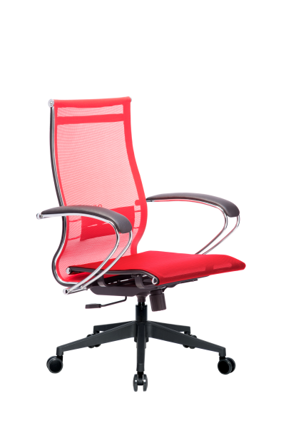 Кресло для руководителя Метта МЕТТА-9(MPRU)/подл.131/осн.002 (Красный)
