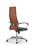 Кресло для руководителя Метта Sit 10 B1-163K - T+Extra /Km00/Wm12/K1cL(M09.B22.G18.W02) (Черный | Оранжевый)