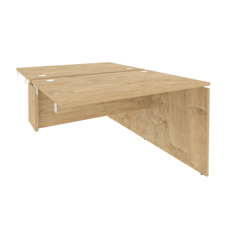 Стол-приставка двойной к опорным элементам Onix O.D.SPR-2.8 1180x1635x750 (Тиквуд Светлый)