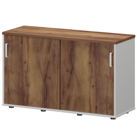 Тумба-купе Смарт СМТ-12К Тип2 1236x444x750 (Белый/Таксония)