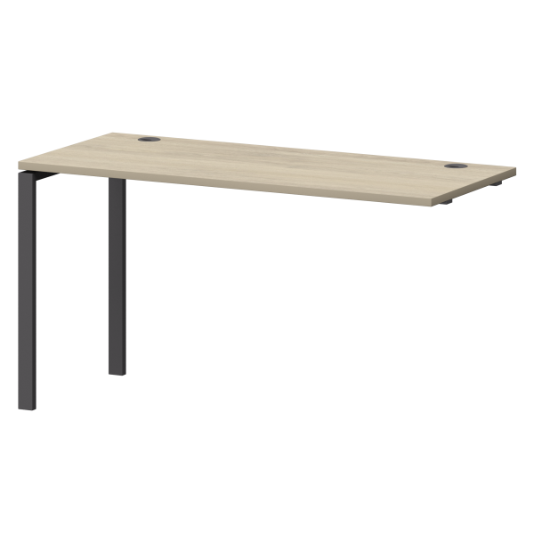 Модуль линейный на металлокаркасе Смарт СМС25-П-12К.60Э.Пр25 1200x600x750 (Кронберг/Антрацит)