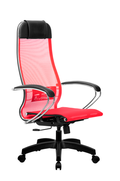 Кресло для руководителя Метта МЕТТА-4(MPRU)/подл.131/осн.001 (Красный)