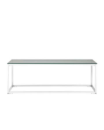 Журнальный стол 120*60 ТАУН серебро (Журнальный стол Таун серебристый)