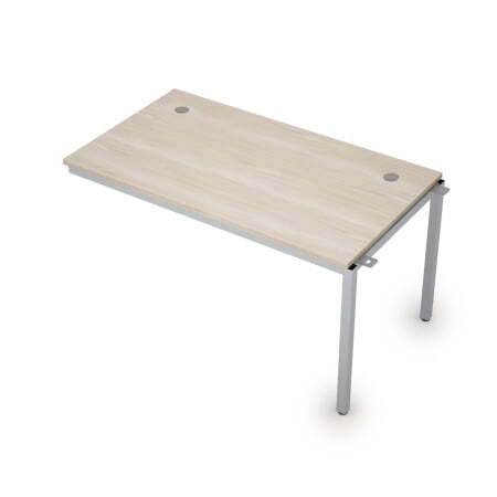 6МБС.189 Линейные бенч-системы, средний модуль (1400x800x750) (Шамони светлый/Алюминий матовый)